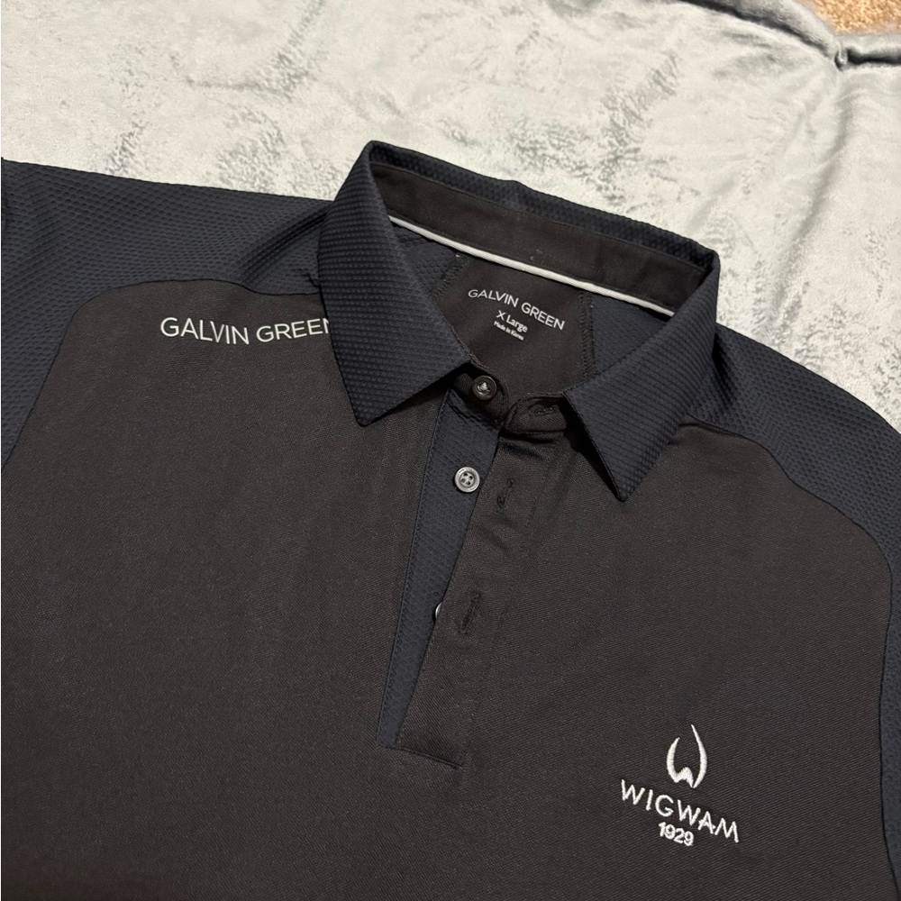 Gavin Green Golf Polo w/ Mesh Details